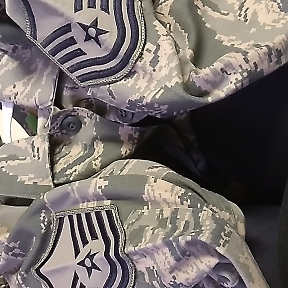 Womens small utility Jacket 18x27 approx Air Force US Military - Picture 2 of 5